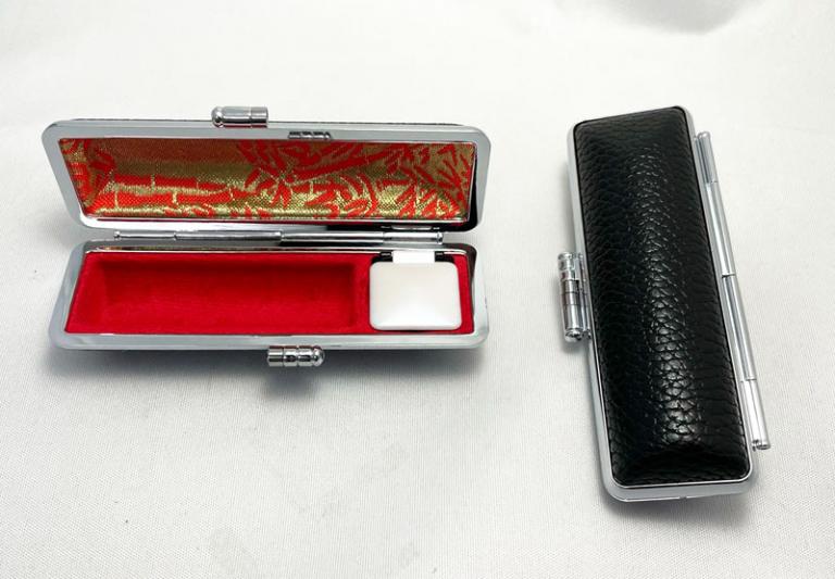 牛モミ印鑑ケース