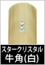 スタークリスタル牛角(白)
